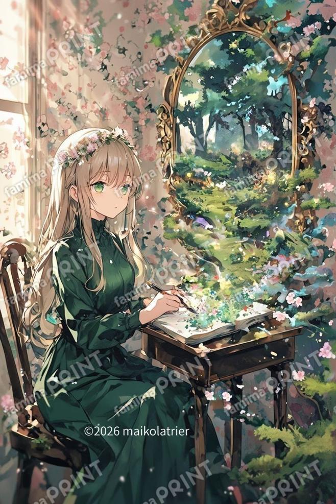 春待つ少女の描く景色