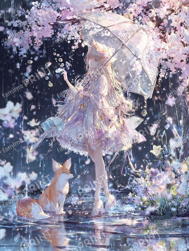 桜雨と透明な約束