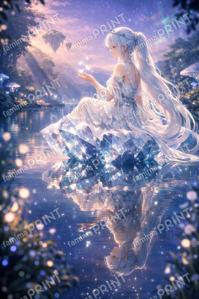 鏡界に咲く白銀の華