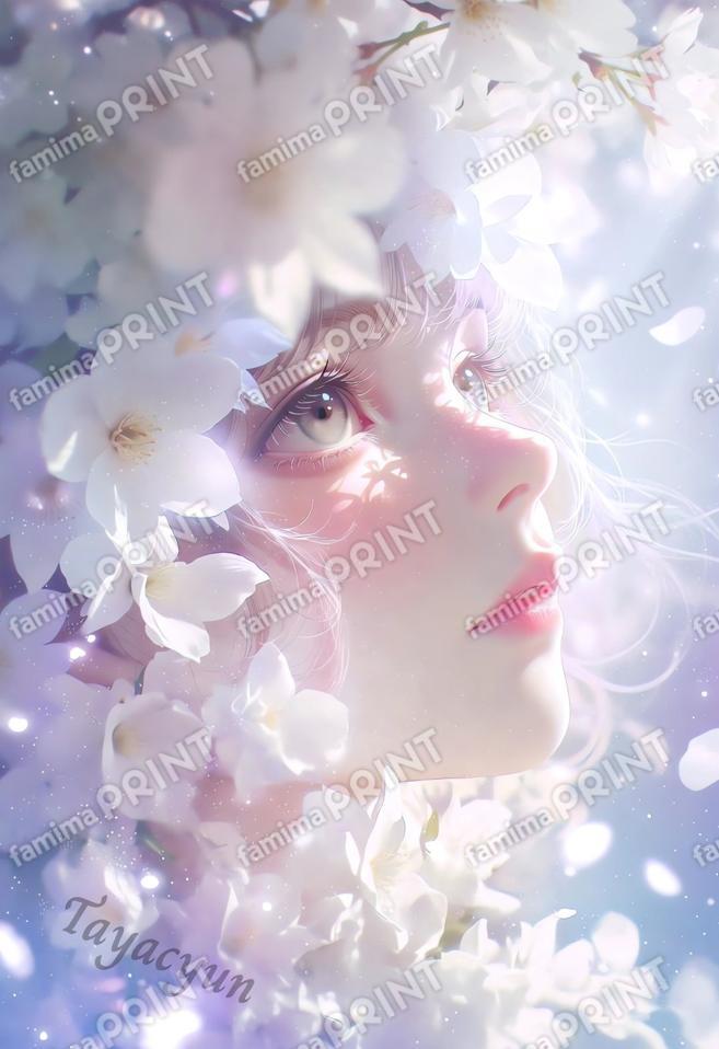 桜の光に包まれて