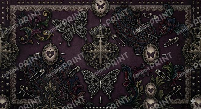 宵闇の宝箱 Designpaper