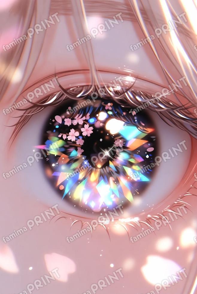 春を見つめる瞳