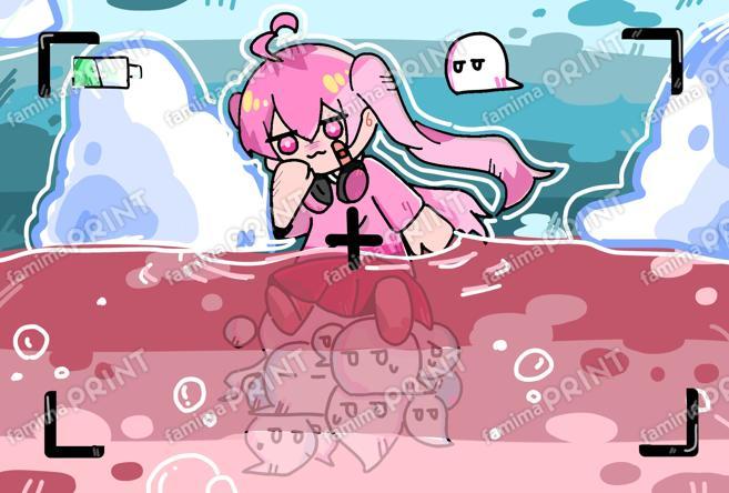 支えてくれるお化けたち