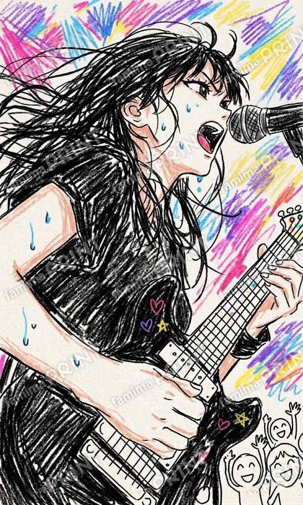 熱唱！らくがき風