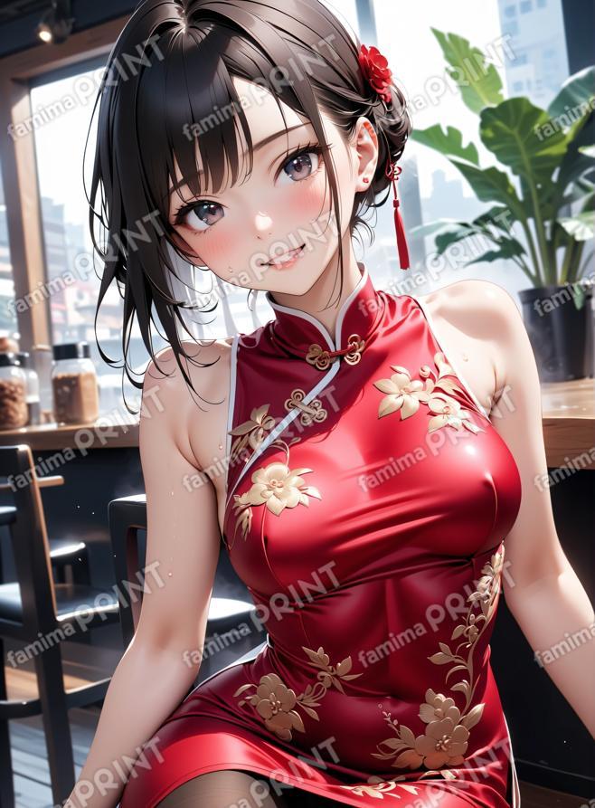 チャイナドレス娘202603