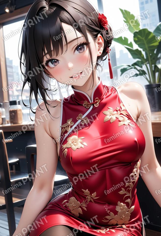 チャイナドレス娘202603