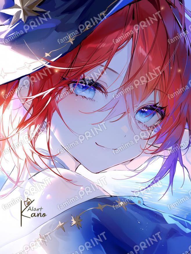 魔女の微笑み。