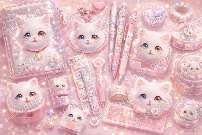 可愛い白猫グッズ