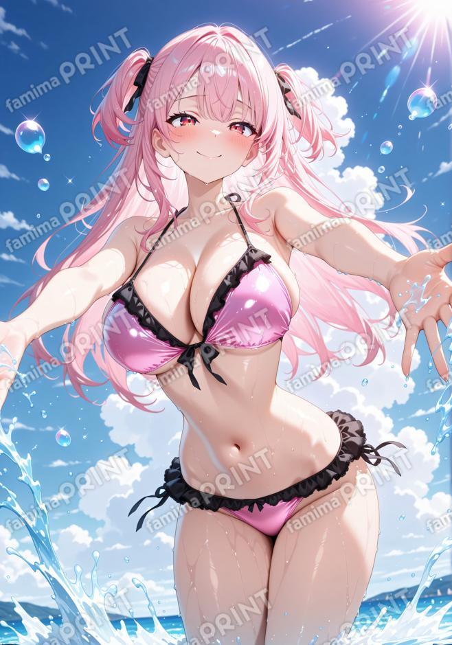 冷たくて気持ちいいですよっ