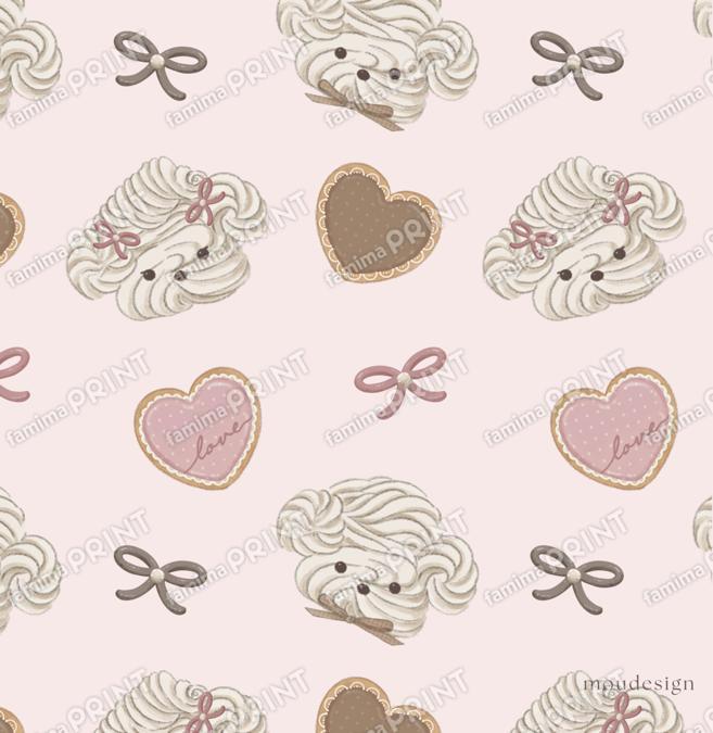 メレンゲこいぬとスイーツ⊹˚. ♡