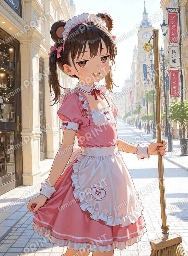 ジト目ちゃん、熊耳メイドさん