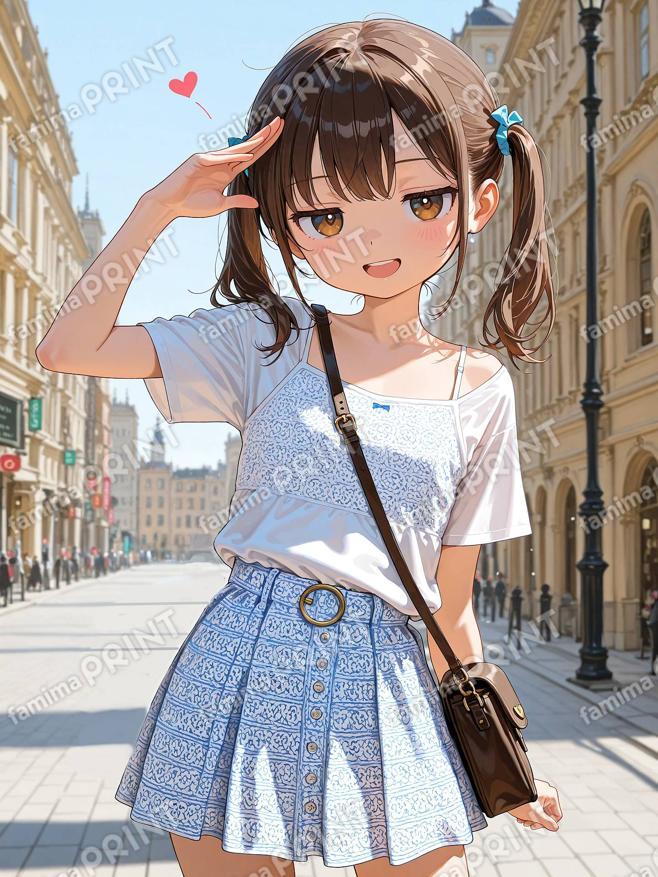 ジト目ちゃん、敬礼！