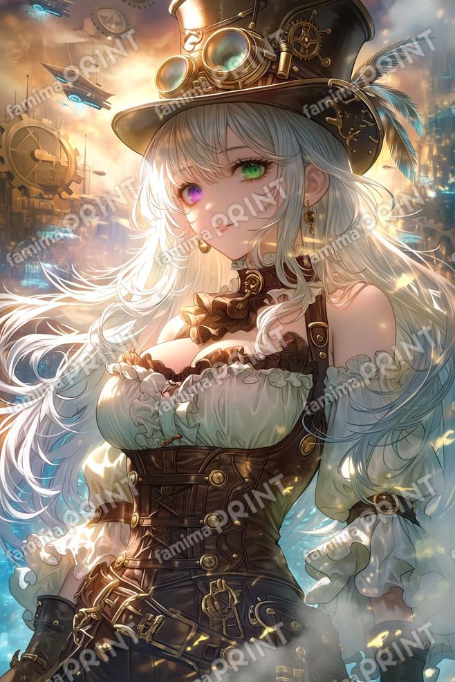 スチームパンク美女