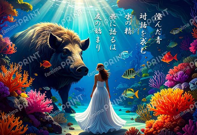 海イノシシと水の精霊
