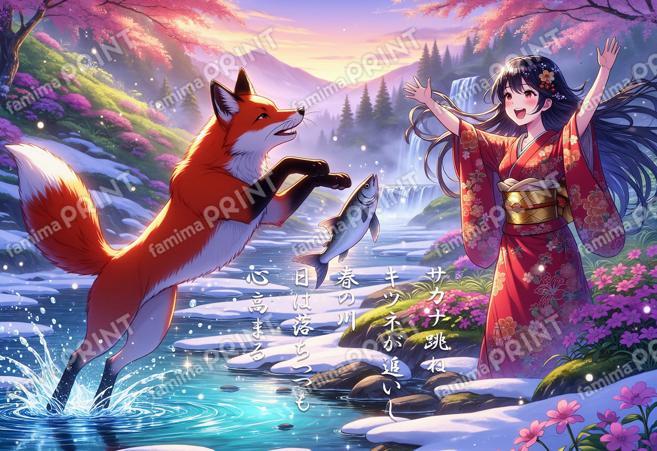 キツネとサカナの輪舞