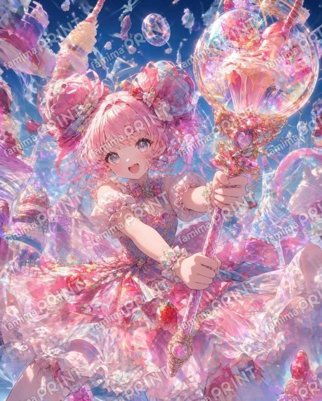 お菓子の国の魔法少女