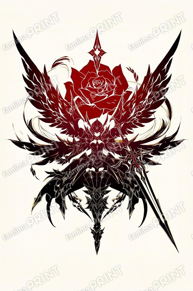 赤薔薇の天翼騎士