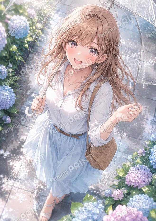 07 雨と紫陽花