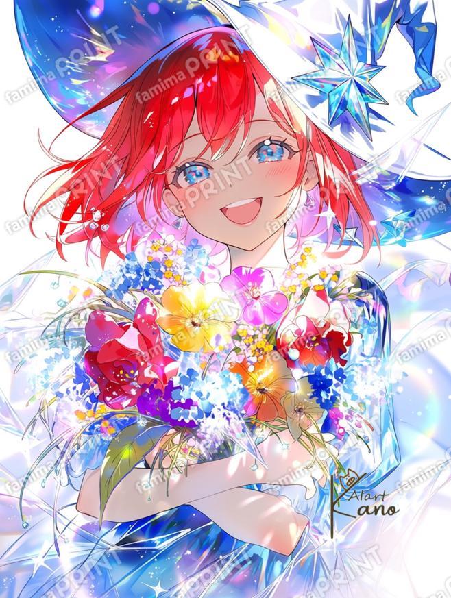 ガラスと光の花束。