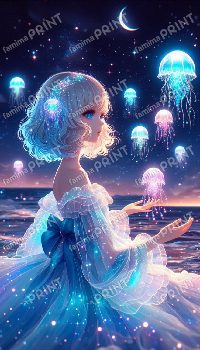 ふゆふゆ浮遊くらげ