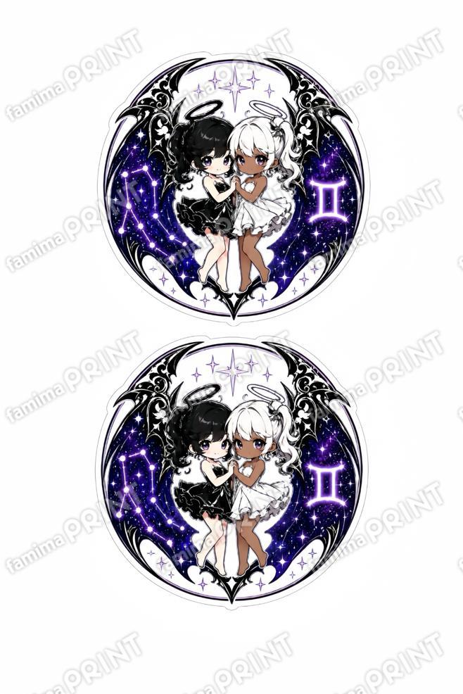 双子座♊️の女神シール