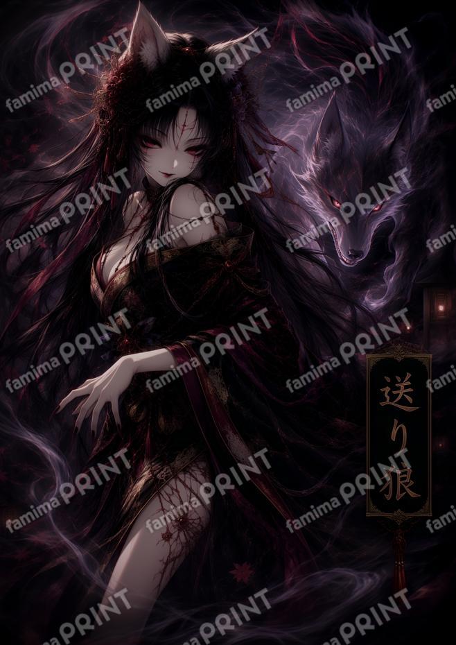 百鬼夜行一夜目-送り狼