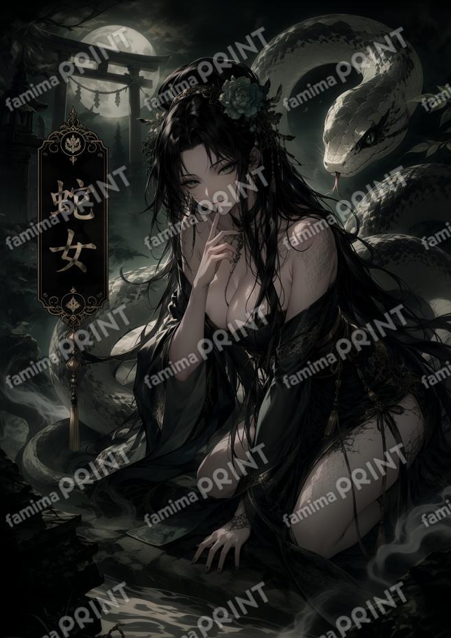 百鬼夜行三夜目-蛇女
