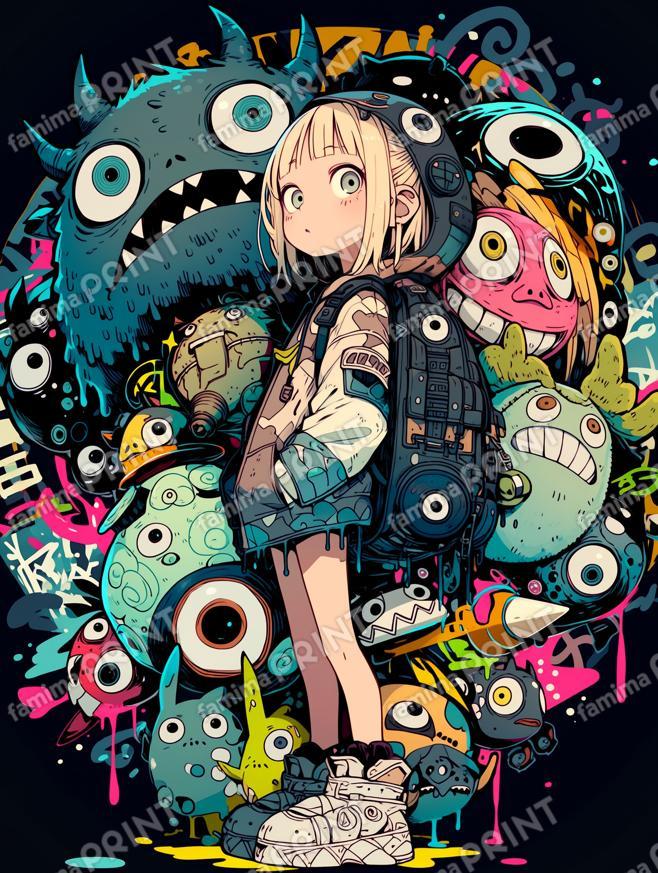 Circle Neon Beasts