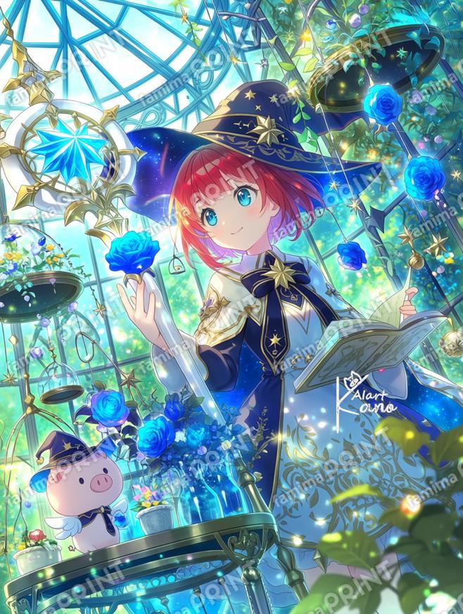 魔法植物学者ルベリット。