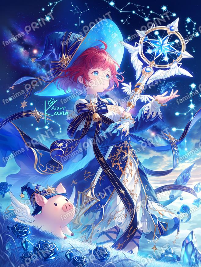 星を紡ぐ魔女ルベリット。