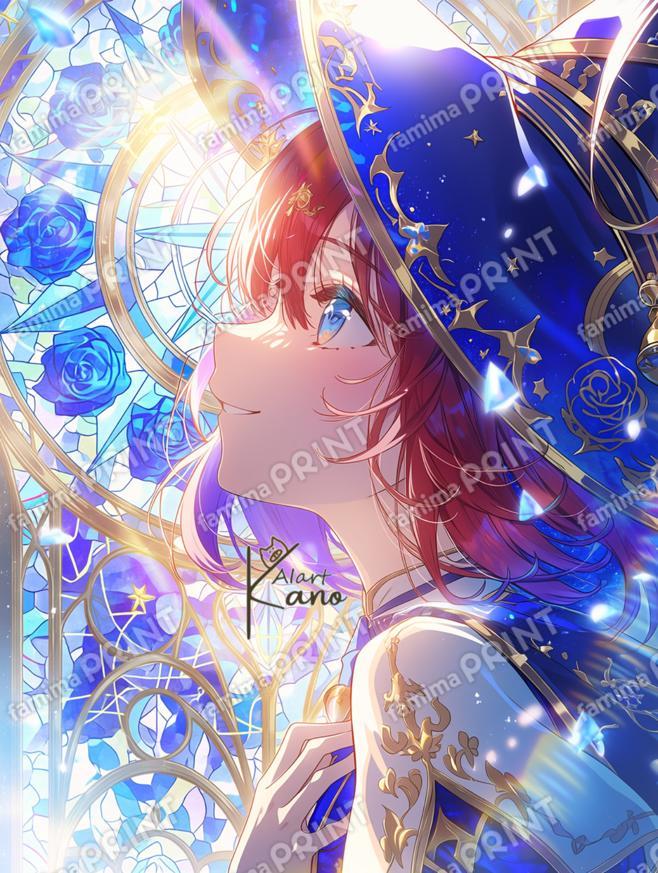 魔女の微笑み。