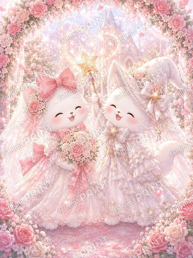 さらら＆ふわりん　ジューンブライドA