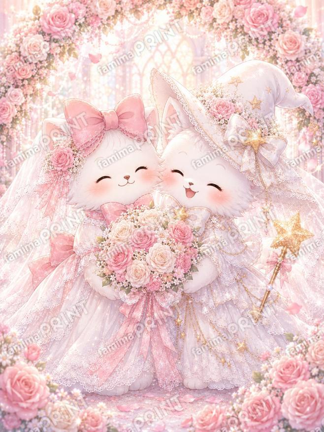 さらら＆ふわりん　ジューンブライドB
