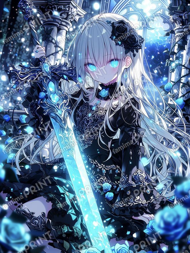 陰陽師 本格幻想 人気投票 夜叉 ファミマ ファミリーマート ブロマイド ファミマプリントクリエイターズ｜あなたの作品をコンビニで販売