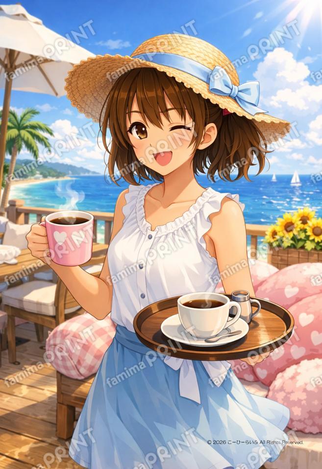 FPCL0007 夏の日差しを浴びて