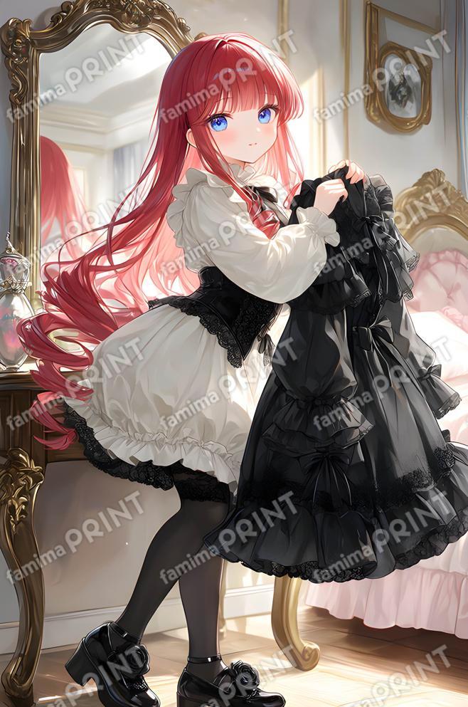 本日はこのドレスにします