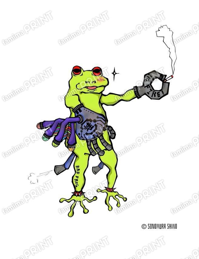 バッドなカエル