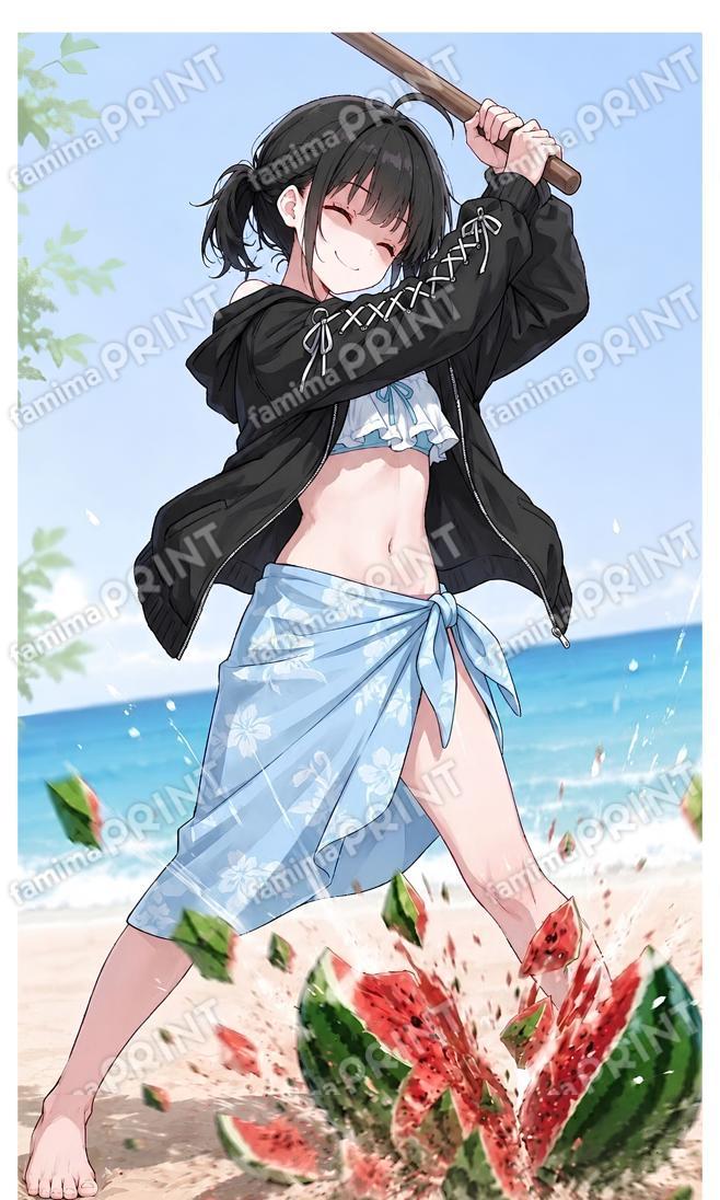 黒のの夏の思い出