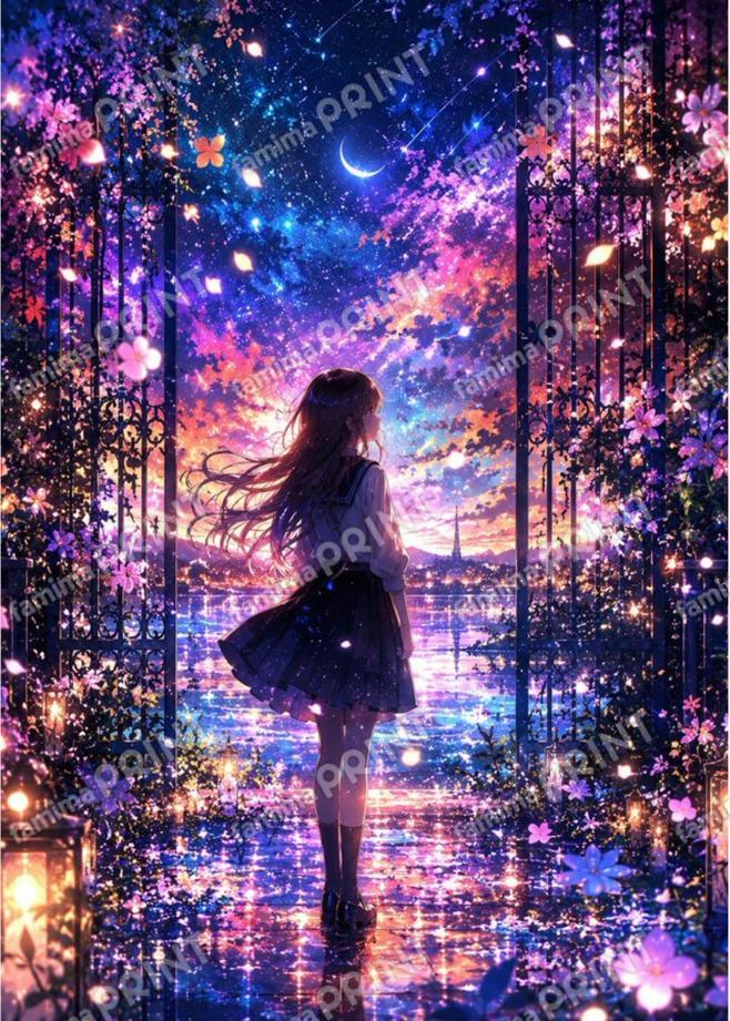 星降る花園の扉