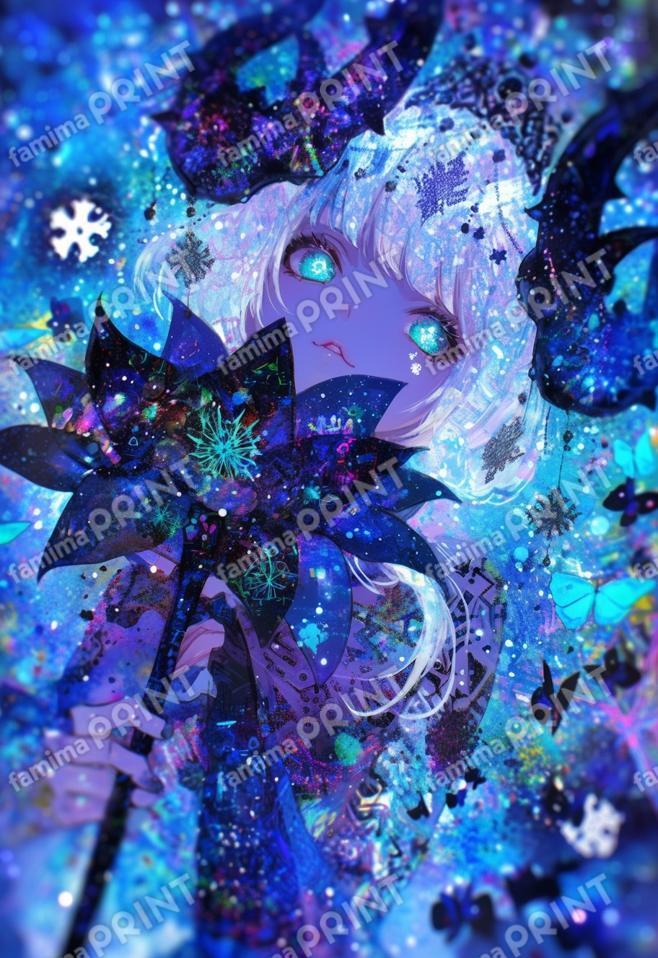 深淵に咲く蒼