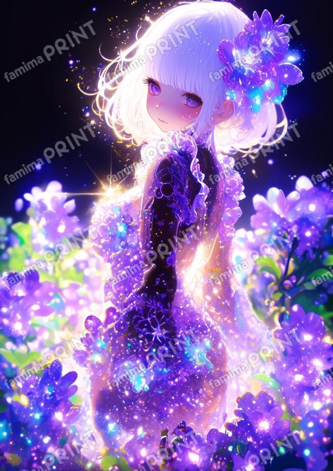 星降る紫の祝福