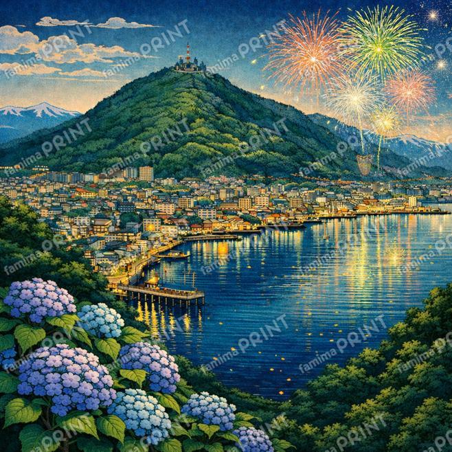 函館Ⅰ【現代AIコンビニアート】