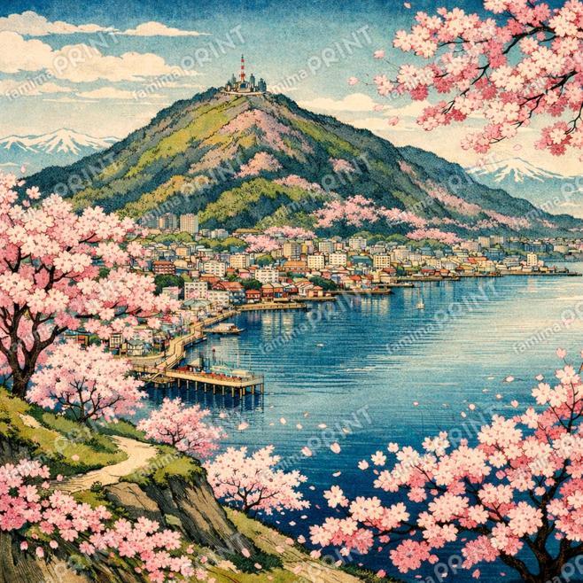 函館II【現代AI大衆アート】