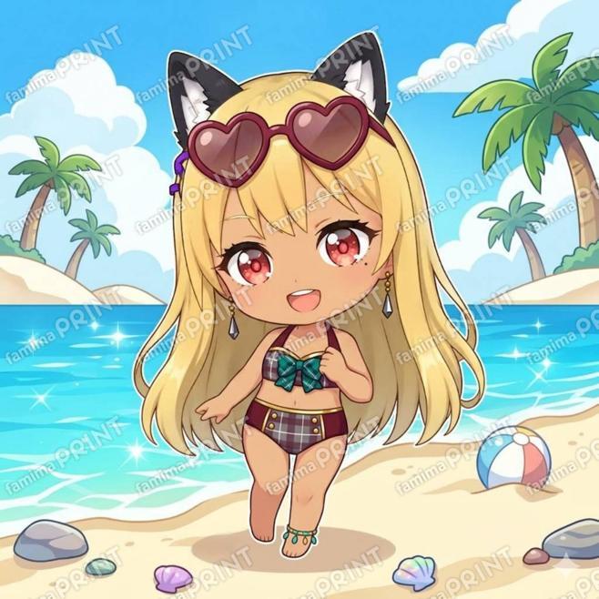 ミニふわり  夏 水着ver.