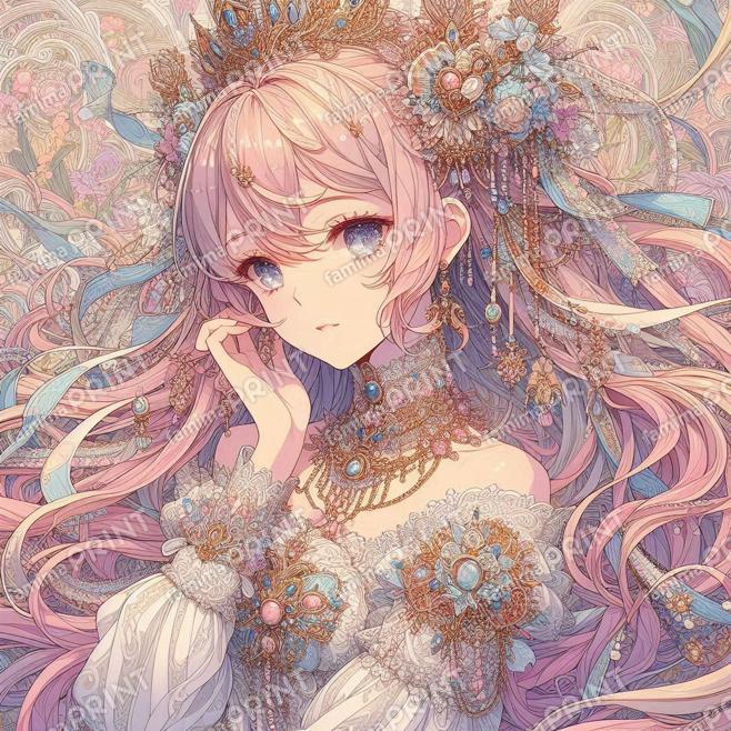 アール・ヌーヴォー風・スクエア１