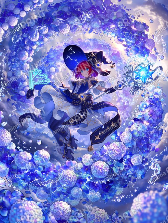 紫陽花銀河の魔女ルベリット。