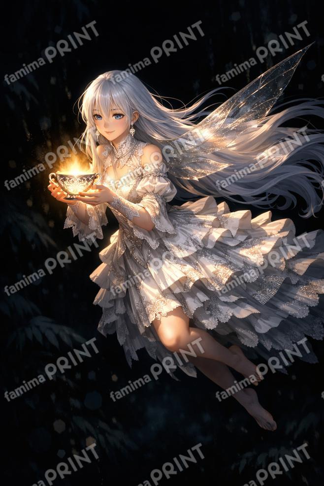 星屑を溶かした夜のティータイム